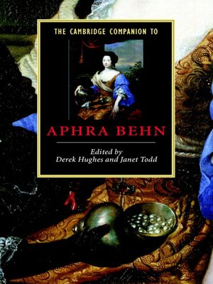 cover image of The Cambridge Companion to Aphra Behn